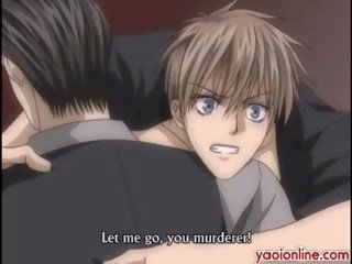 Tied Hentai schoolboy Gets Unpleasant Surprise