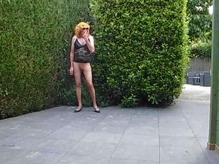 Pantyhose smoker Kiana